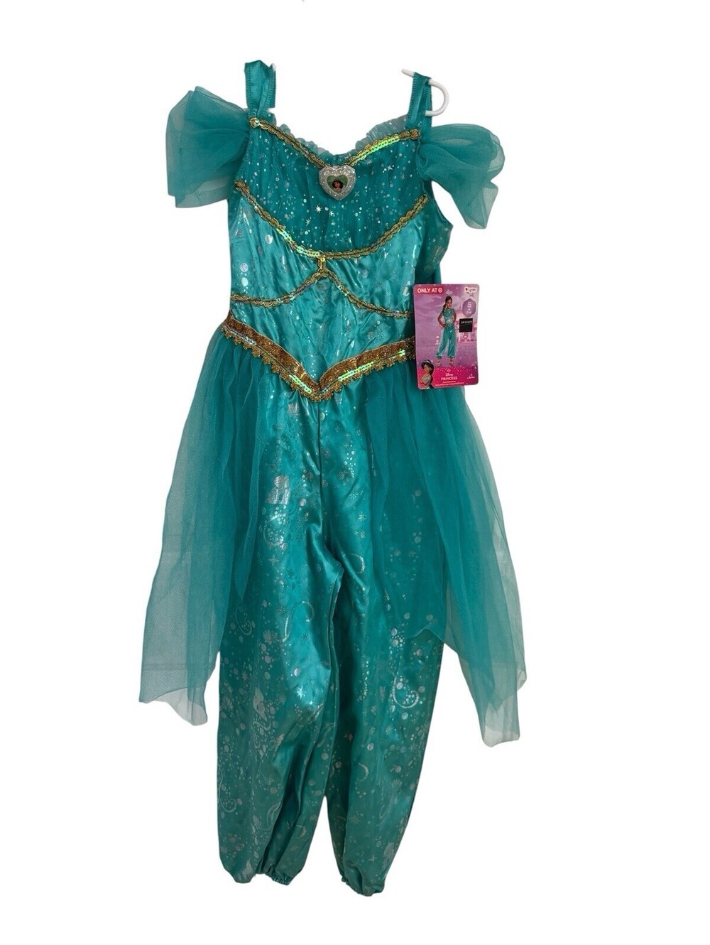 Disney Aladdin Princess Jasmine Deluxe Halloween Costume by Disguise- M 7-8